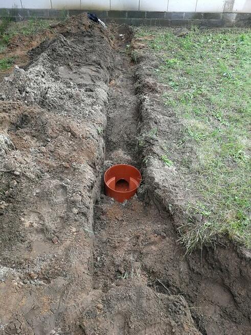 Przyłącza kanalizacyjne, woda, gazowe, drenaż, odwodnienia,