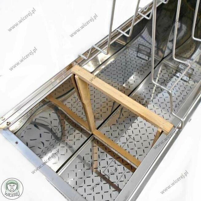 Stół do odsklepiania ramek 1m Warszawski Nierdzewny z sitem