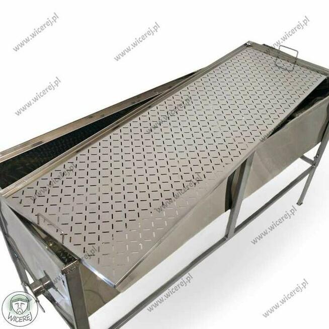 Stół do odsklepiania ramek 1,5m Dadant Nierdzewny z SITEM