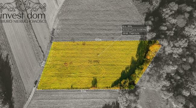 Działka budowlana w Pagorzynie, of. 1313