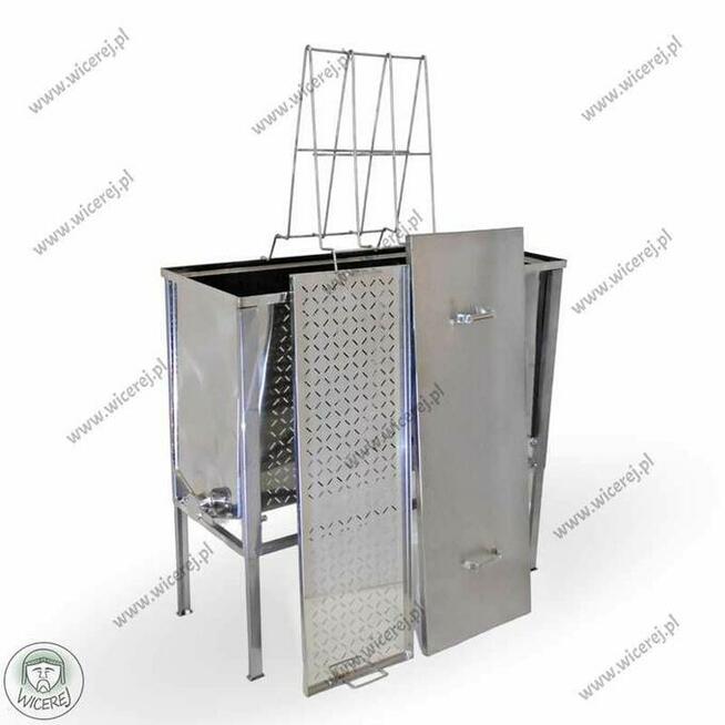 Stół do odsklepiania ramek 1m Warszawski Nierdzewny z sitem