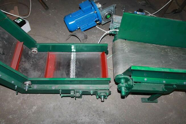 Taśmociąg, przenośniki taśmowe, szerokość taśmy od 300 mm.