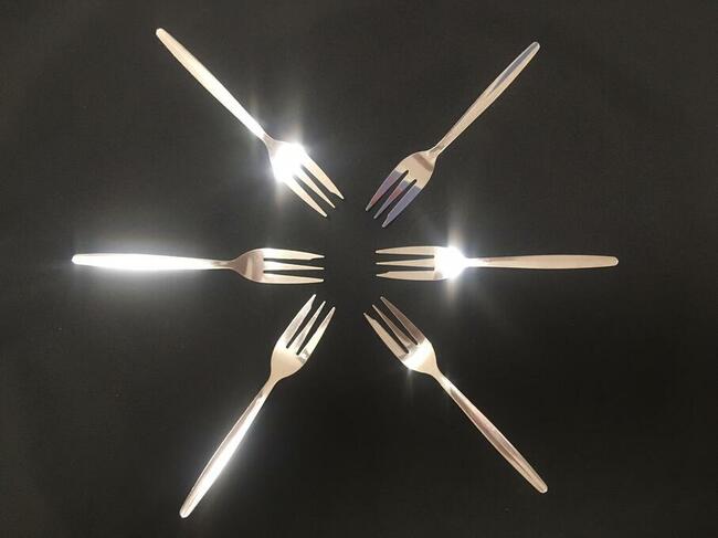 Widelczyki do ciast 6 sztuk Nowe