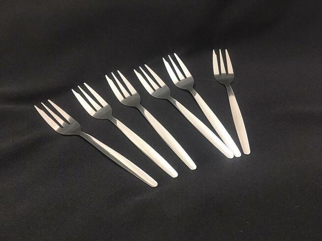 Widelczyki do ciast 6 sztuk Nowe