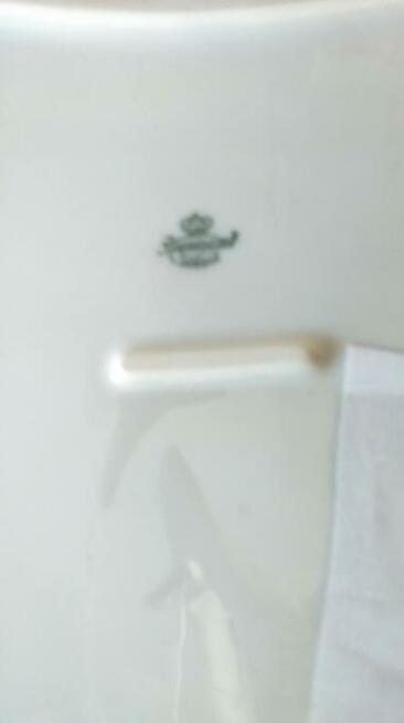 Salaterki kwadratowe Antyki Porcelana