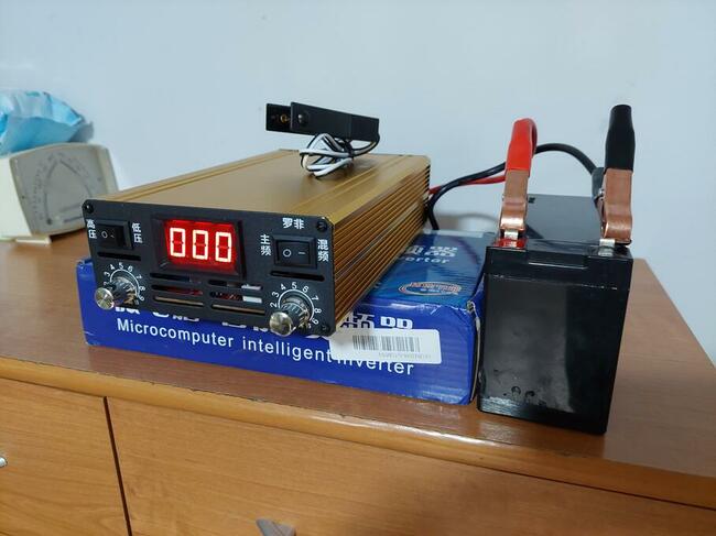 Przetwornica DC12V. Wędka.