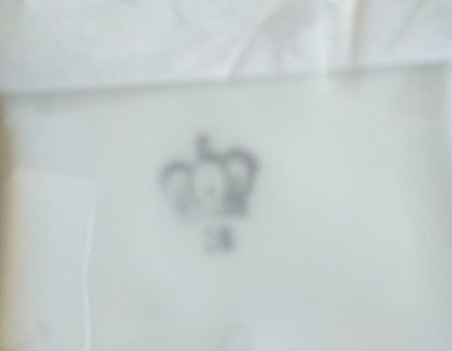 Salaterki kwadratowe Antyki Porcelana