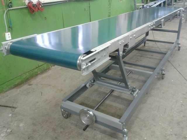 Taśmociąg, przenośniki taśmowe, szerokość taśmy od 300 mm.