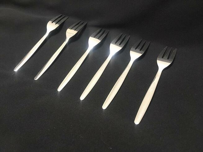 Widelczyki do ciast 6 sztuk Nowe