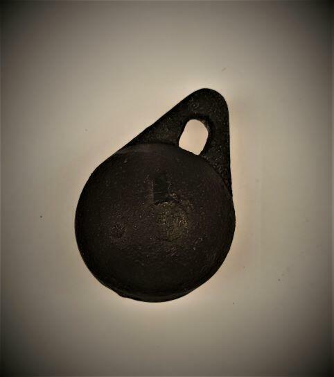 Żeliwna kula kominiarska 1,7 kg