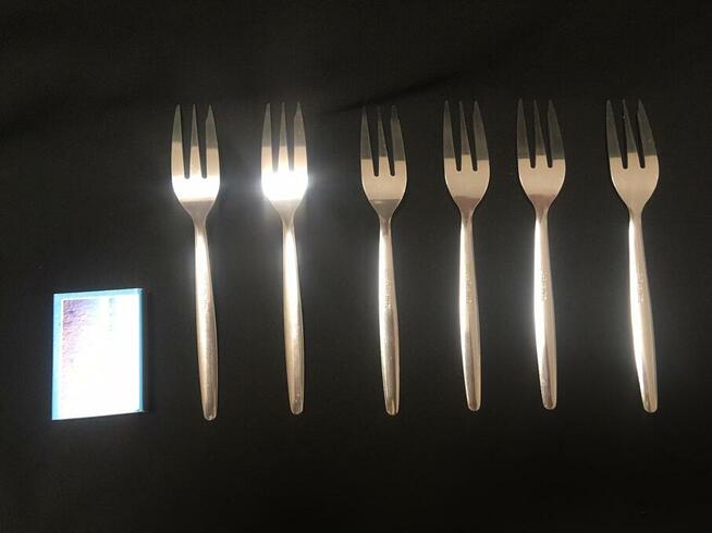 Widelczyki do ciast 6 sztuk Nowe