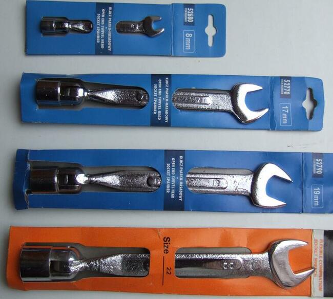 KLUCZ TRZPIENIOWY NASADOWY M19 x250mm KORBA NASADKA NOWY GWA