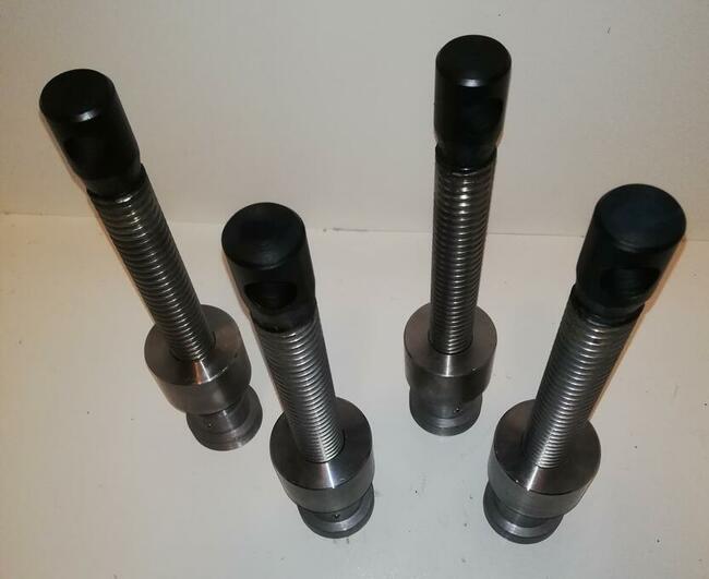 Śruba trapezowa tr 28x5 ścisk stolarski do pras imadło docis