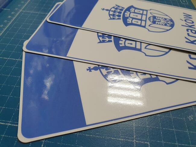 Oznaczenia taxi LAMINOWANY MAGNES naklejka na folii samochód