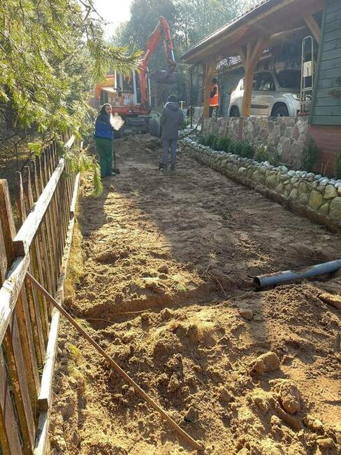 utwardzenie placów parkingi Olsztyn naprawa dróg drogi