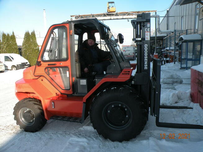 terenowy wózek widłowy nowy 4x4 Goodsense 5 ton -