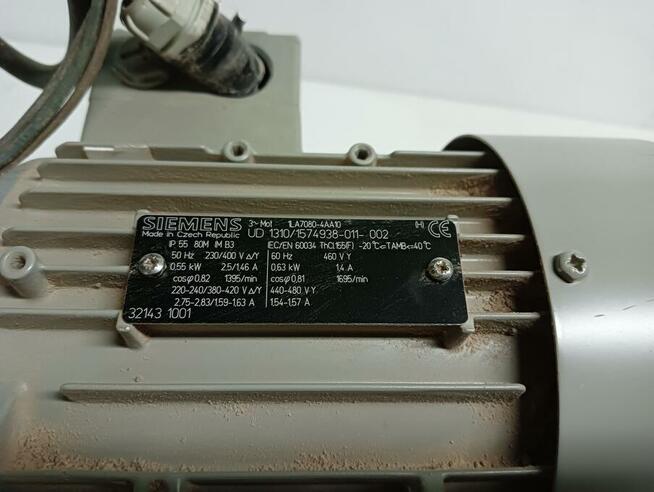 Silnik napędu transportera z przekładnią oklejarki DCCB