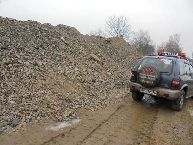przekrusz betonowy gruz kruszony Olsztyn sprzedaż gruzu