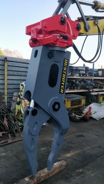 Szczęki DESTROYER do recyklingu pojazdów, samochód