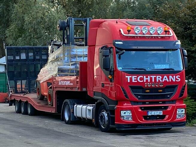 nowy wózek widłowy gazowy 7 ton LPG Triplex długie Widły