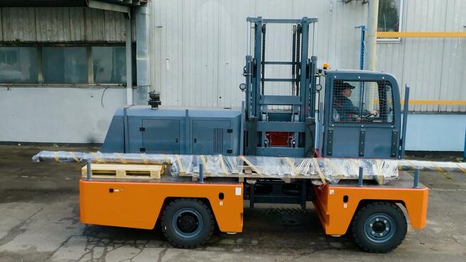 nowy wózek widłowy gazowy 7 ton LPG Triplex długie Widły