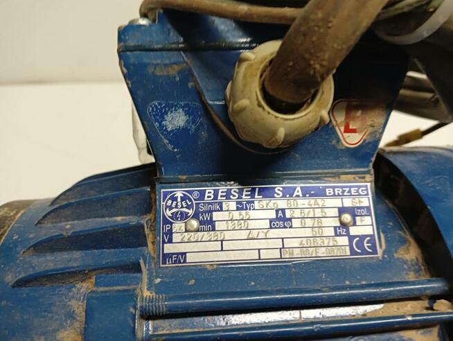 Silnik Napędu rolek z przekładnią oklejarki DCCB