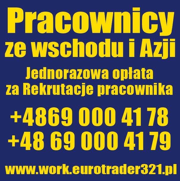 eurotrader321 Biuro rekrutacyjne pracownicy z wschodu i Azji