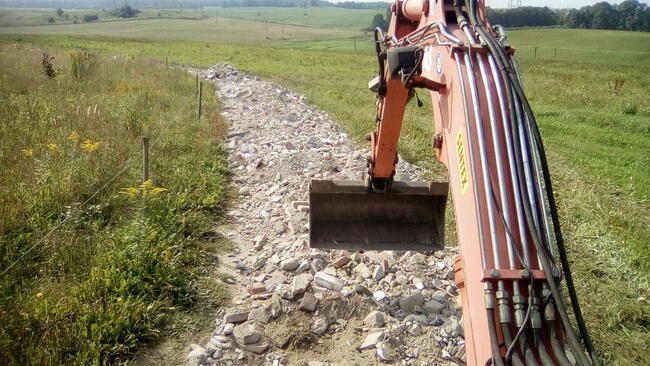 utwardzenie placów parkingi Olsztyn naprawa dróg drogi