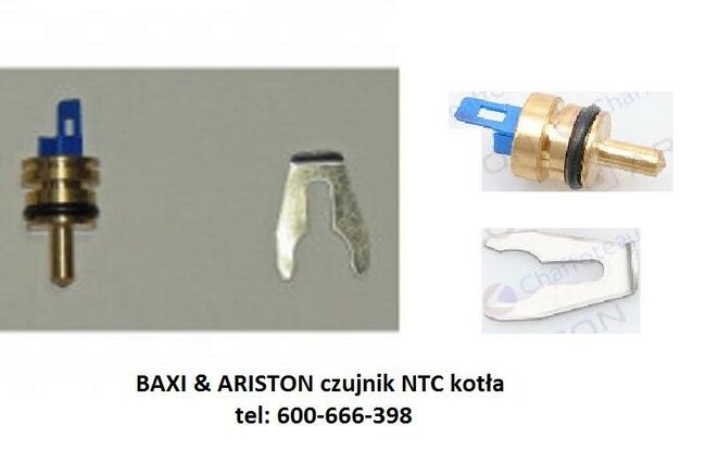 BAXI & ARISTON czujnik NTC kotła Sonda temperatury CWU kotła