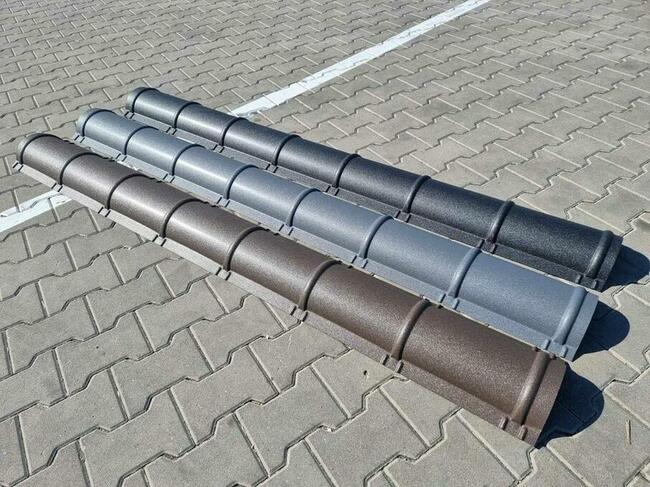 Gąsiory baryłkowe 2 gatunek okrągłe blachodachówka