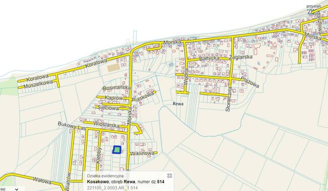Atrakcyjna działka w Rewie blisko morza