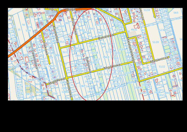 Działki budowlane Łady Raszyn