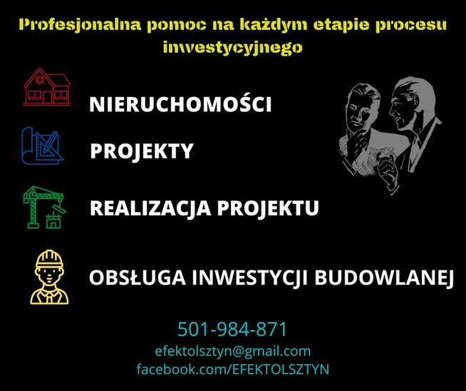 Profesjonalna pomoc na każdym etapie procesu inwestycyjnego