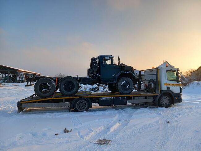 Pomoc drogowa, laweta, transport ciągników koparek maszyn ro