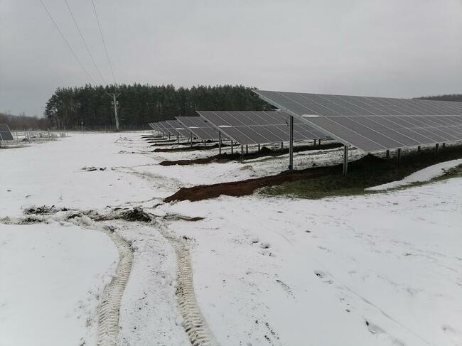 Wykop liniowy pod przewody na farmach fotowoltaicznych do 1m