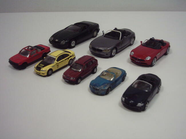 Modele BMW X5,Z1,Z3,Z4,323 Cabrio