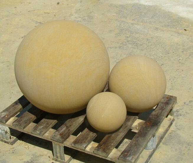 Kula fi 60cm z piaskowca - naturalny kamień