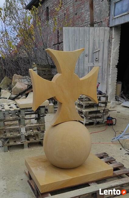 Elementy architektury budowlanej i ogrodowej z piaskowca