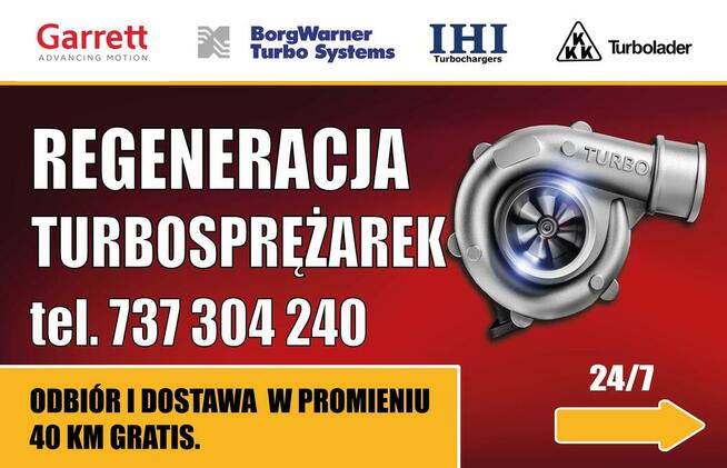 Regeneracja turbosprężarek, hamownia, chip tuning.
