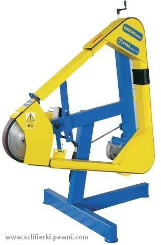 Szlifierki taśmowe do metalu - stacjonarne przemysłowe