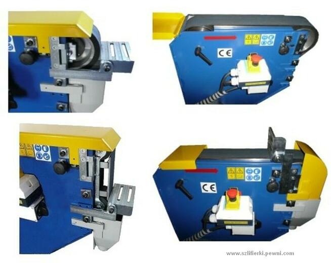 Szlifierki taśmowe do metalu - stacjonarne przemysłowe