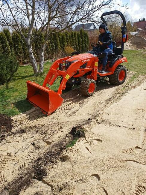 Glebogryzarka separacyjna usługi czyszczenie działek