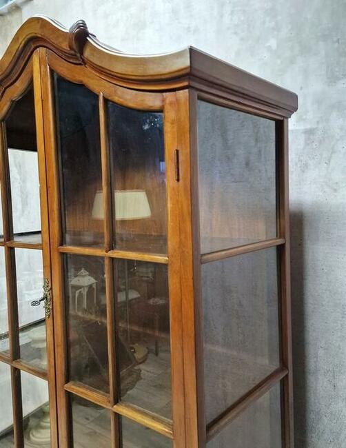 Witryna , biblioteka biedermeier / mebel antyk
