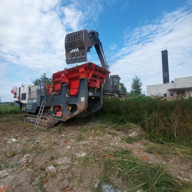 Usługi koparką, prace ziemne, wyburzenia, kuciekruszenieprze