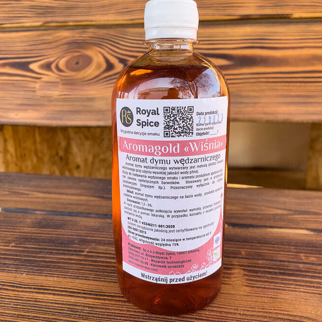 Aromagold "Wiśnia" Aromat Dymu Wędzarniczego 0,5L