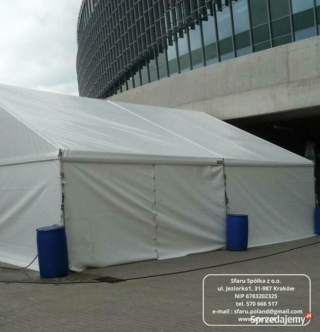 Hala namiotowa 10x10x2,5, Magazyn, profil stalowy