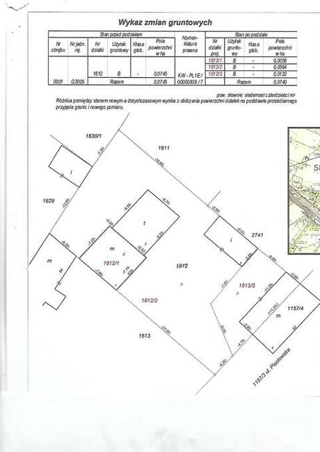 Piękna działka budowlana 800m2 w Centrum Sierpca