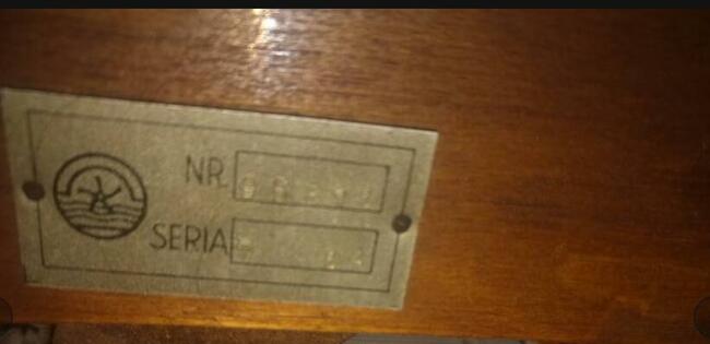 Zegar Kominkowy Metron Rok 1964