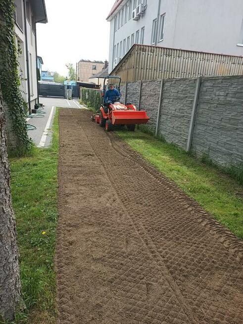 Glebogryzarka separacyjna usługi czyszczenie działek