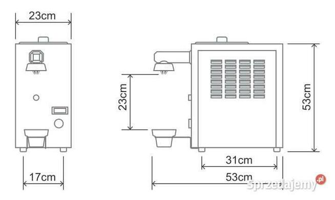 Automat maszyna do bitej śmietany Carpigiani GBG 150l/h